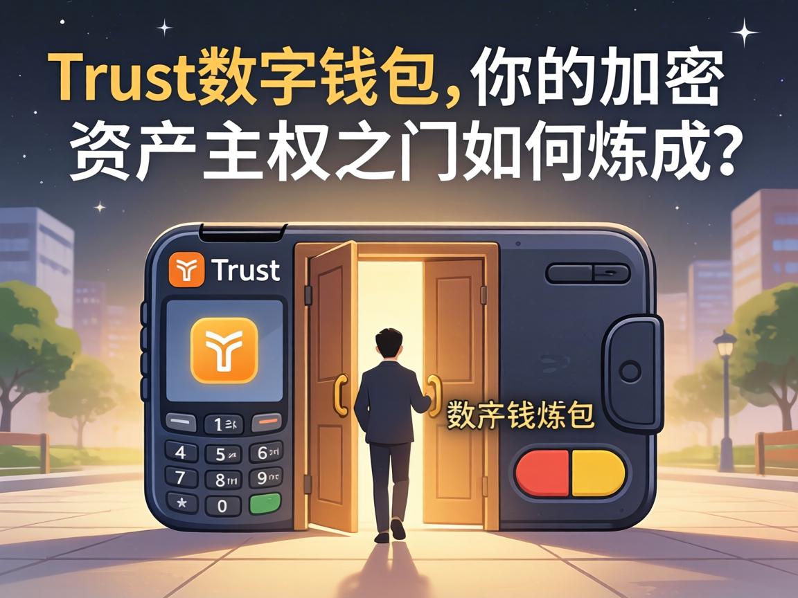 Trust数字钱包，你的加密资产主权之门如何炼成？